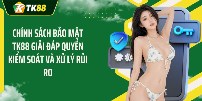 Chính sách bảo mật TK88 giải đáp quyền kiểm soát và xử lý rủi ro